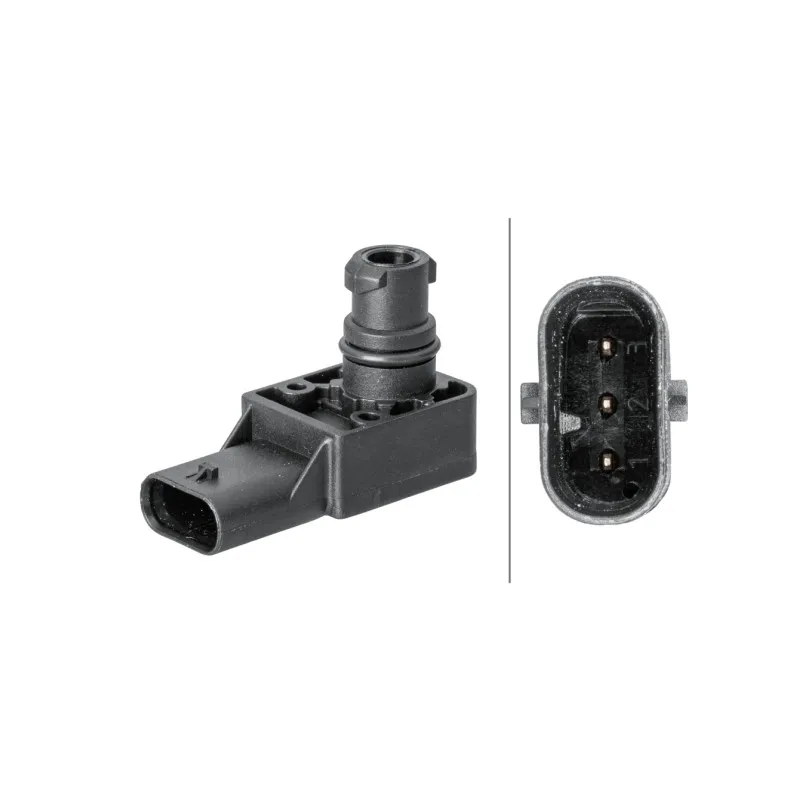 Capteur, pression de suralimentation HELLA 6PP 358 152-111