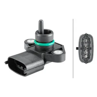 Capteur, pression de suralimentation HELLA 6PP 358 152-211