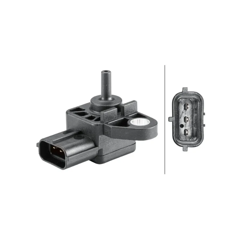 Capteur, pression de suralimentation HELLA 6PP 358 152-291