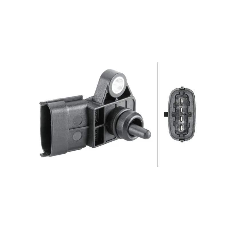 Capteur, pression de suralimentation HELLA 6PP 358 152-311