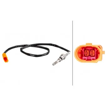 Capteur, température des gaz HELLA 6PT 010 376-251