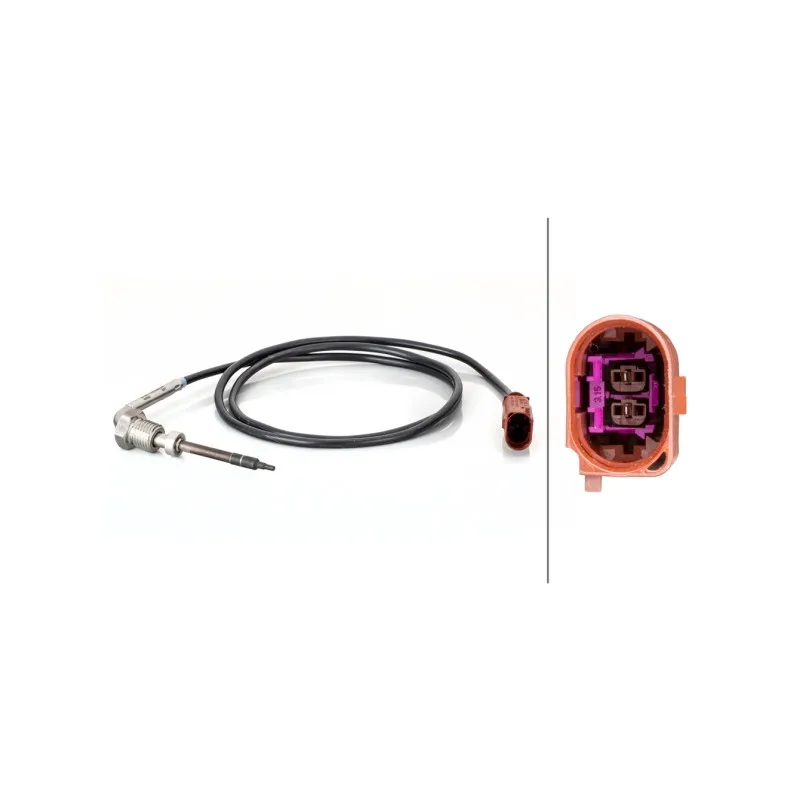 Capteur, température des gaz HELLA 6PT 014 494-531