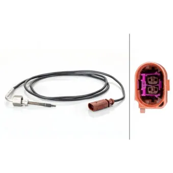 Capteur, température des gaz HELLA 6PT 014 494-551