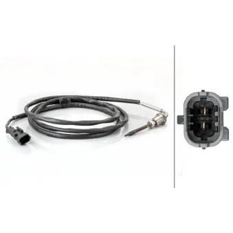 Capteur, température des gaz HELLA 6PT 014 494-651