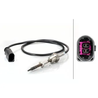 Capteur, température des gaz HELLA