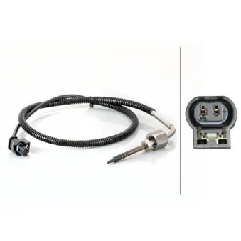 Capteur, température des gaz HELLA 6PT 014 494-741