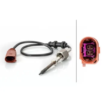 Capteur, température des gaz HELLA 6PT 014 494-811