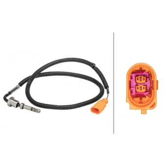 Capteur, température des gaz HELLA 6PT 358 181-001