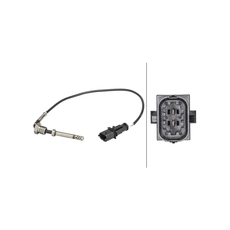 Capteur, température des gaz HELLA 6PT 358 181-201
