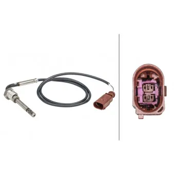 Capteur, température des gaz HELLA 6PT 358 181-321