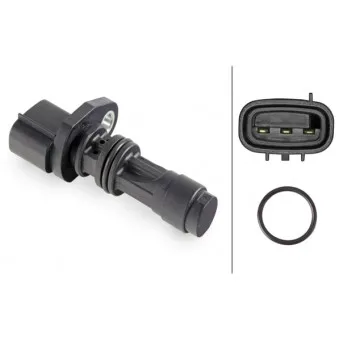 Capteur d'angle, vilebrequin HELLA 6PU 009 168-331