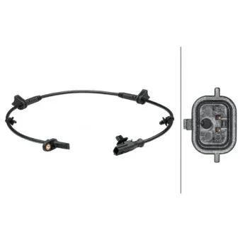 Capteur, vitesse de roue HELLA 6PU 012 679-111
