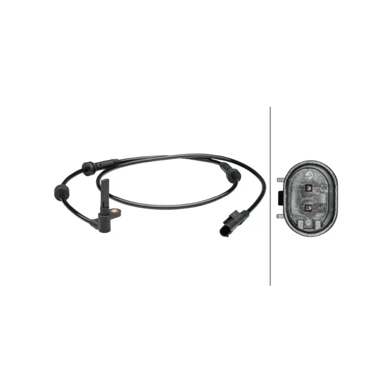 Capteur, vitesse de roue HELLA 6PU 012 679-131