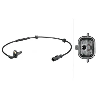 Capteur, vitesse de roue HELLA 6PU 012 679-161
