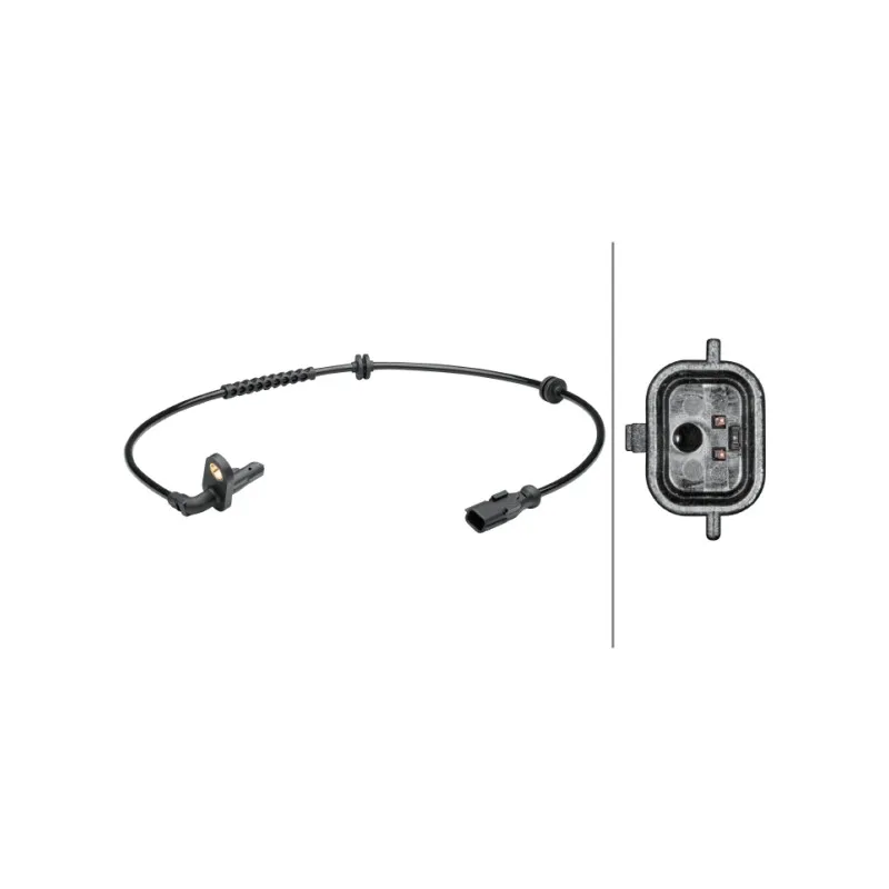 Capteur, vitesse de roue HELLA 6PU 012 679-161