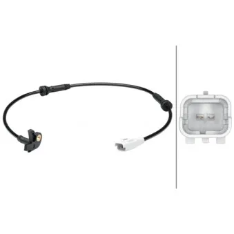 Capteur, vitesse de roue HELLA 6PU 012 679-181