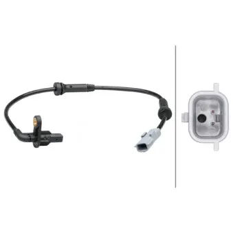 Capteur, vitesse de roue HELLA 6PU 012 679-191