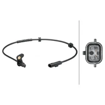 Capteur, vitesse de roue HELLA 6PU 012 679-201