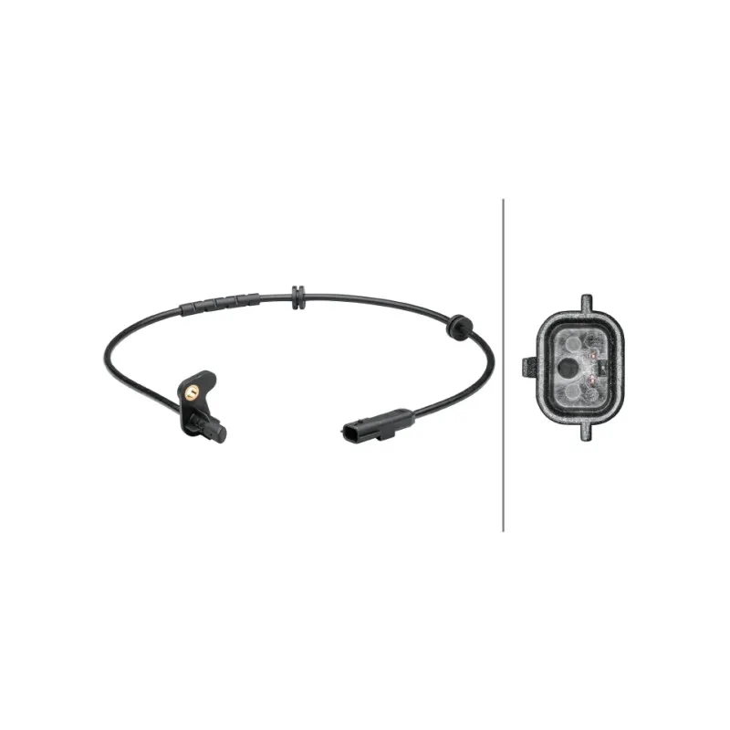 Capteur, vitesse de roue HELLA 6PU 012 679-201