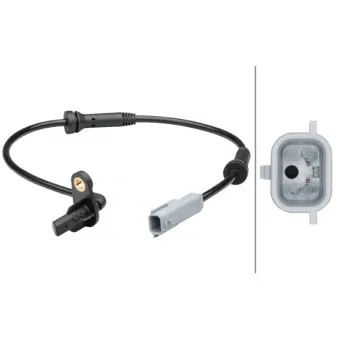 Capteur, vitesse de roue HELLA 6PU 012 679-221