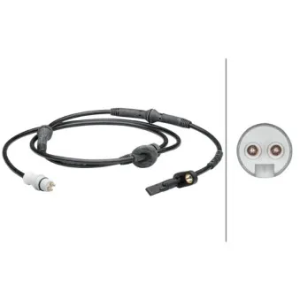 Capteur, vitesse de roue HELLA 6PU 012 679-261