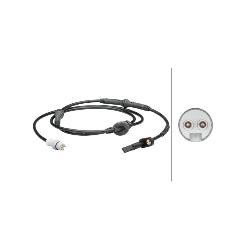 Capteur, vitesse de roue HELLA 6PU 012 679-261