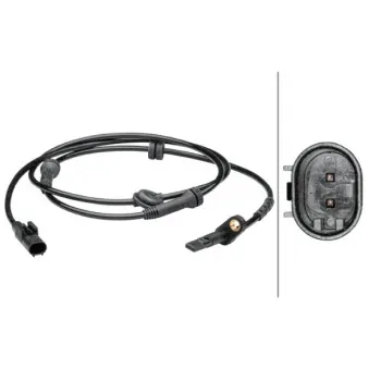 Capteur, vitesse de roue HELLA 6PU 012 679-291