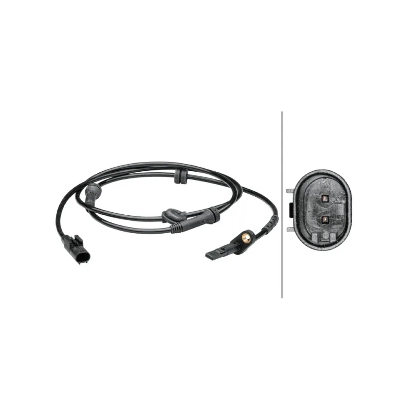 Capteur, vitesse de roue HELLA 6PU 012 679-291
