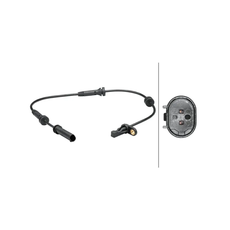 Capteur, vitesse de roue HELLA 6PU 012 679-301