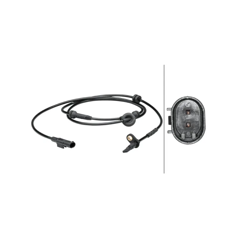 Capteur, vitesse de roue HELLA 6PU 012 679-311