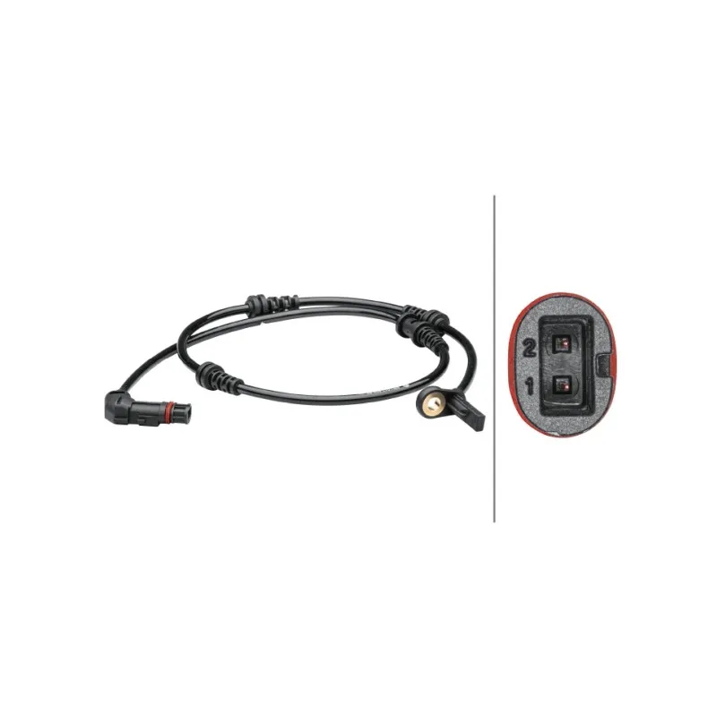 Capteur, vitesse de roue HELLA 6PU 012 679-321