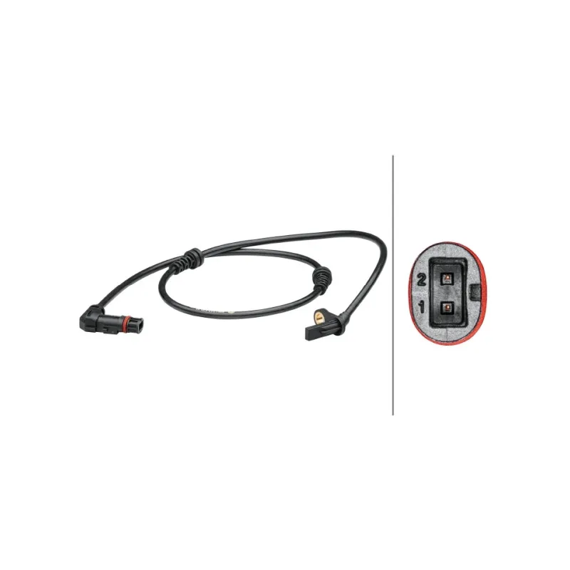 Capteur, vitesse de roue HELLA 6PU 012 679-361