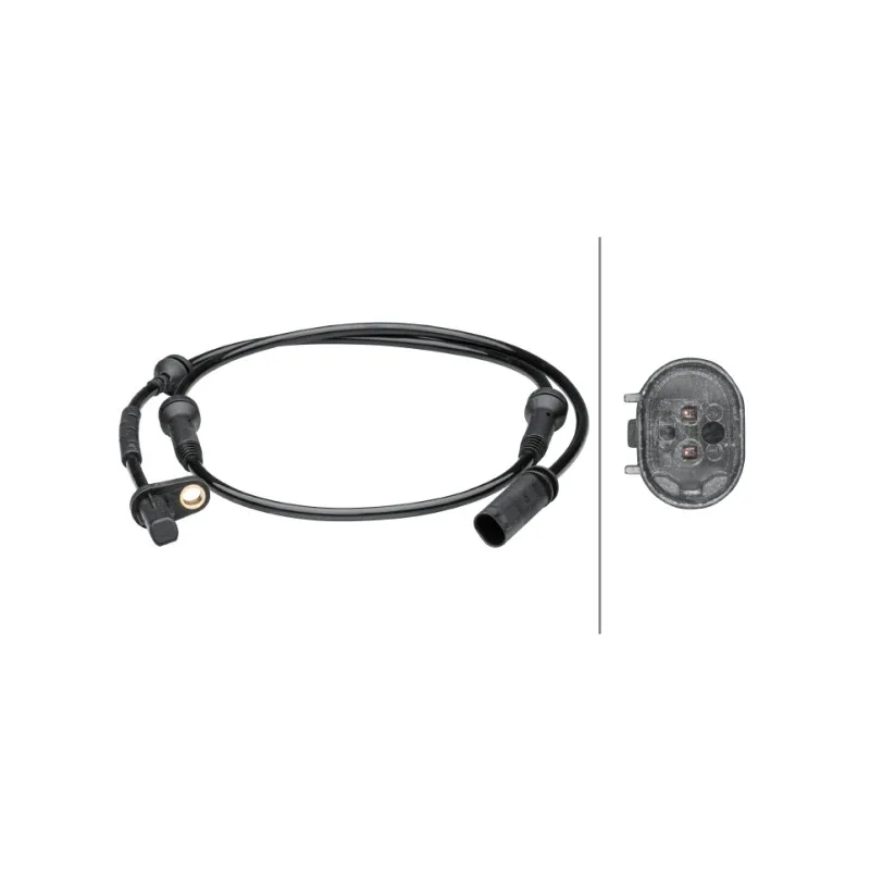 Capteur, vitesse de roue HELLA 6PU 012 679-371