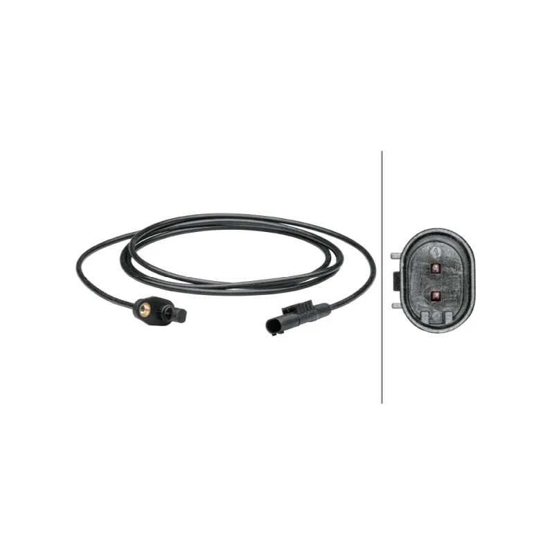 Capteur, vitesse de roue HELLA 6PU 012 679-401