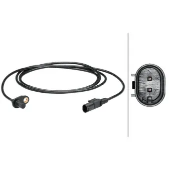 Capteur, vitesse de roue HELLA 6PU 012 679-421