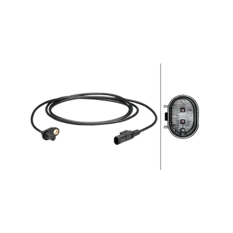 Capteur, vitesse de roue HELLA 6PU 012 679-421