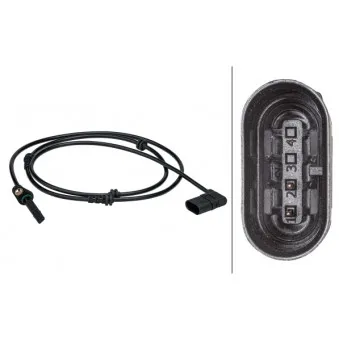 Capteur, vitesse de roue HELLA 6PU 012 679-451