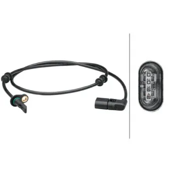 Capteur, vitesse de roue HELLA 6PU 012 679-471