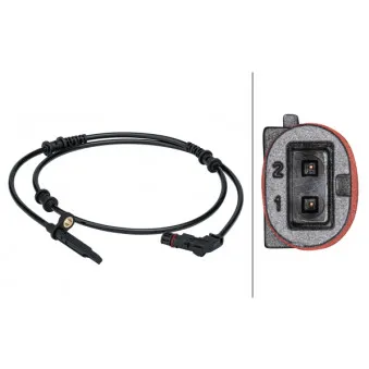 Capteur, vitesse de roue HELLA 6PU 012 679-481
