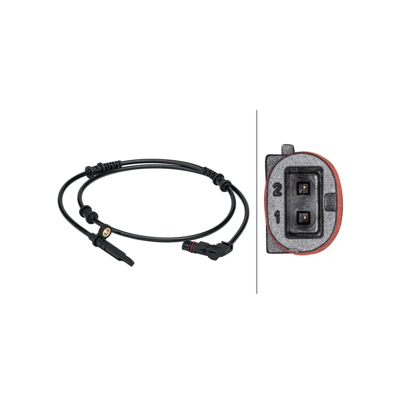 Capteur, vitesse de roue HELLA 6PU 012 679-481