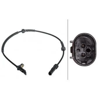 Capteur, vitesse de roue HELLA 6PU 012 679-511