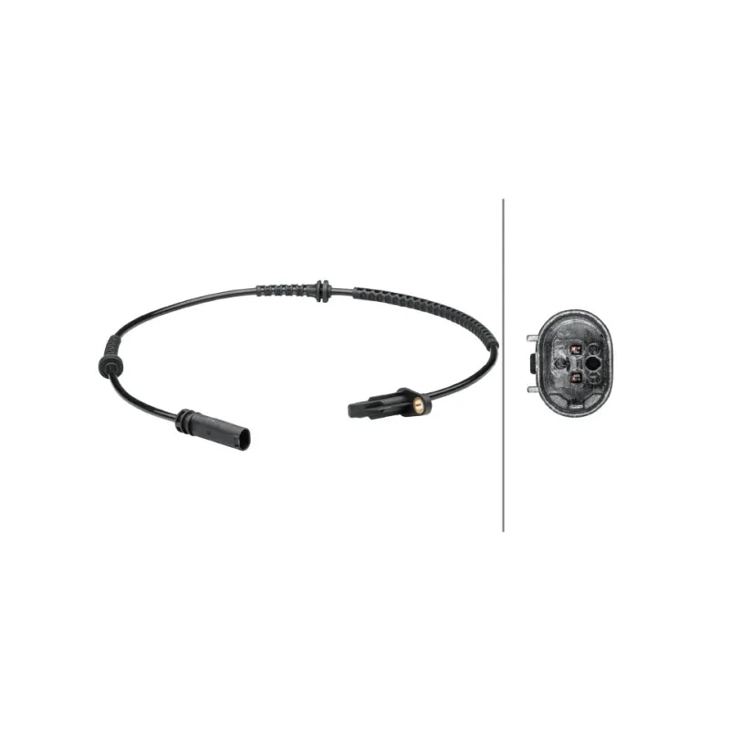 Capteur, vitesse de roue HELLA 6PU 012 679-521