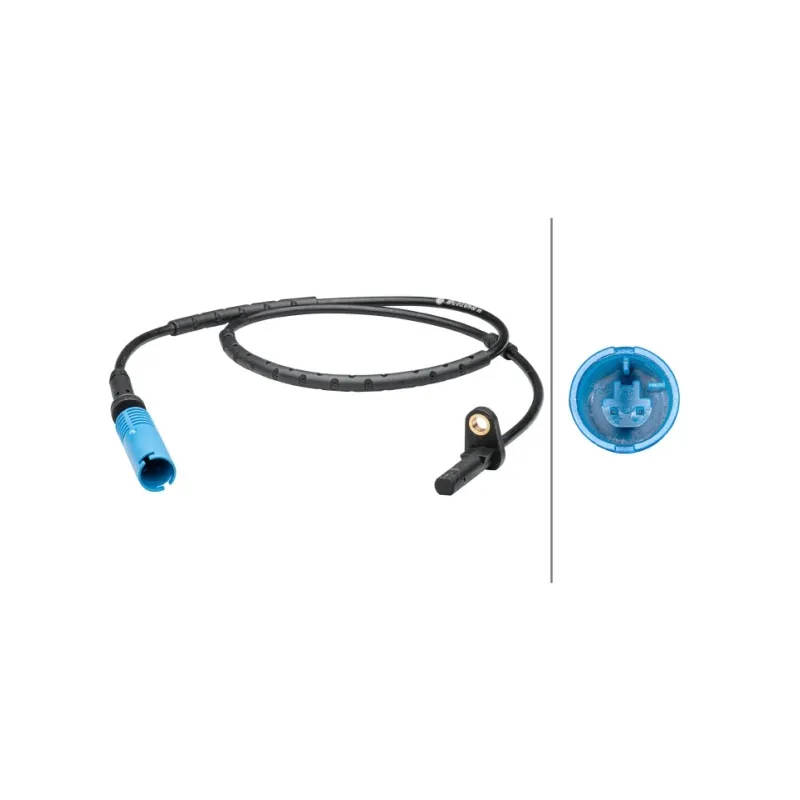 Capteur, vitesse de roue HELLA 6PU 012 679-531