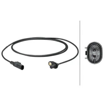 Capteur, vitesse de roue HELLA 6PU 012 679-581