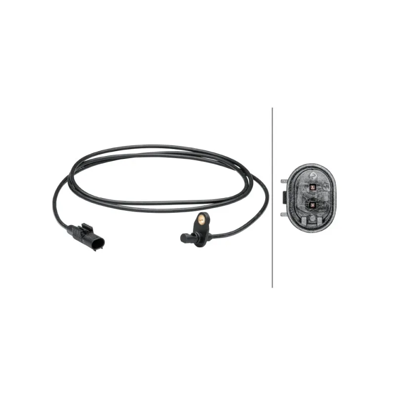 Capteur, vitesse de roue HELLA 6PU 012 679-591