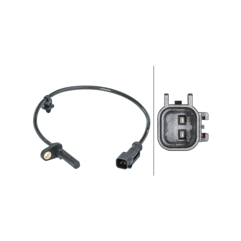 Capteur, vitesse de roue HELLA 6PU 012 679-601