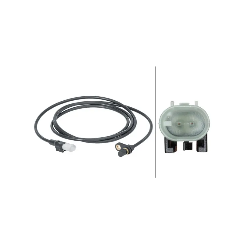 Capteur, vitesse de roue arrière droit HELLA 6PU 012 679-661