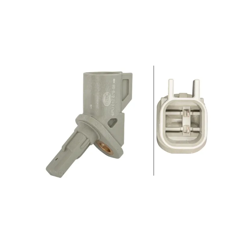 Capteur, vitesse de roue avant droit HELLA 6PU 012 679-681