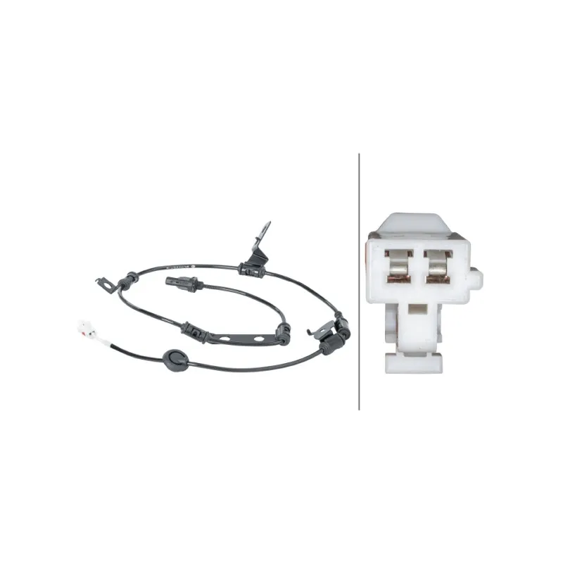 Capteur, vitesse de roue arrière gauche HELLA 6PU 012 679-711