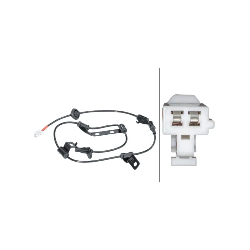 Capteur, vitesse de roue arrière droit HELLA 6PU 012 679-721